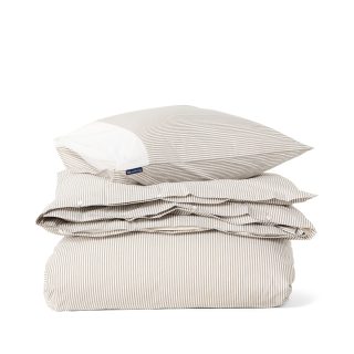 Produktbilde av Lexington Striped Percale sengesett - Olive