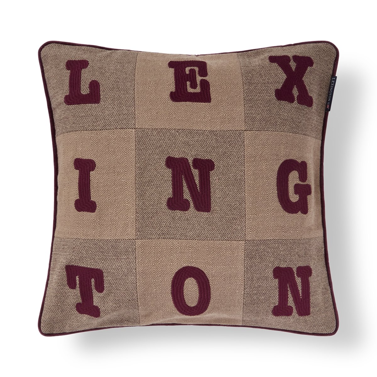 Produktbilde av Lexington Letter patch tweed putetrekk