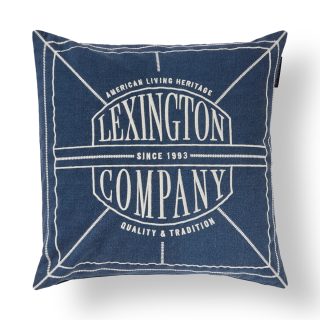 Produktbilde av Lexington Logo putetrekk - Mørk blå