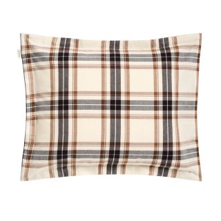 Produktbilde av GANT Flannel Check putevar - Butternut Beige