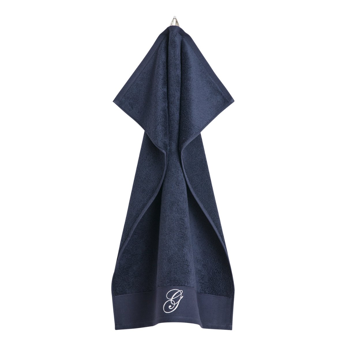 Produktbilde av GANT Brodert håndkle - Marine