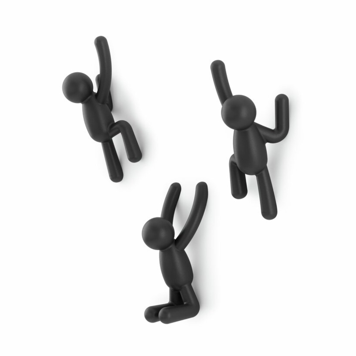 Produktbilde av Umbra Buddy 3pk veggkroker - Sort