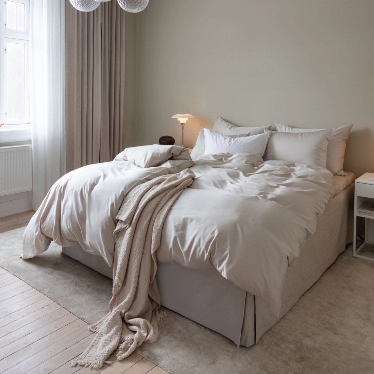 Produktbilde av Borås Cotton Cloud sengesett - Lys beige