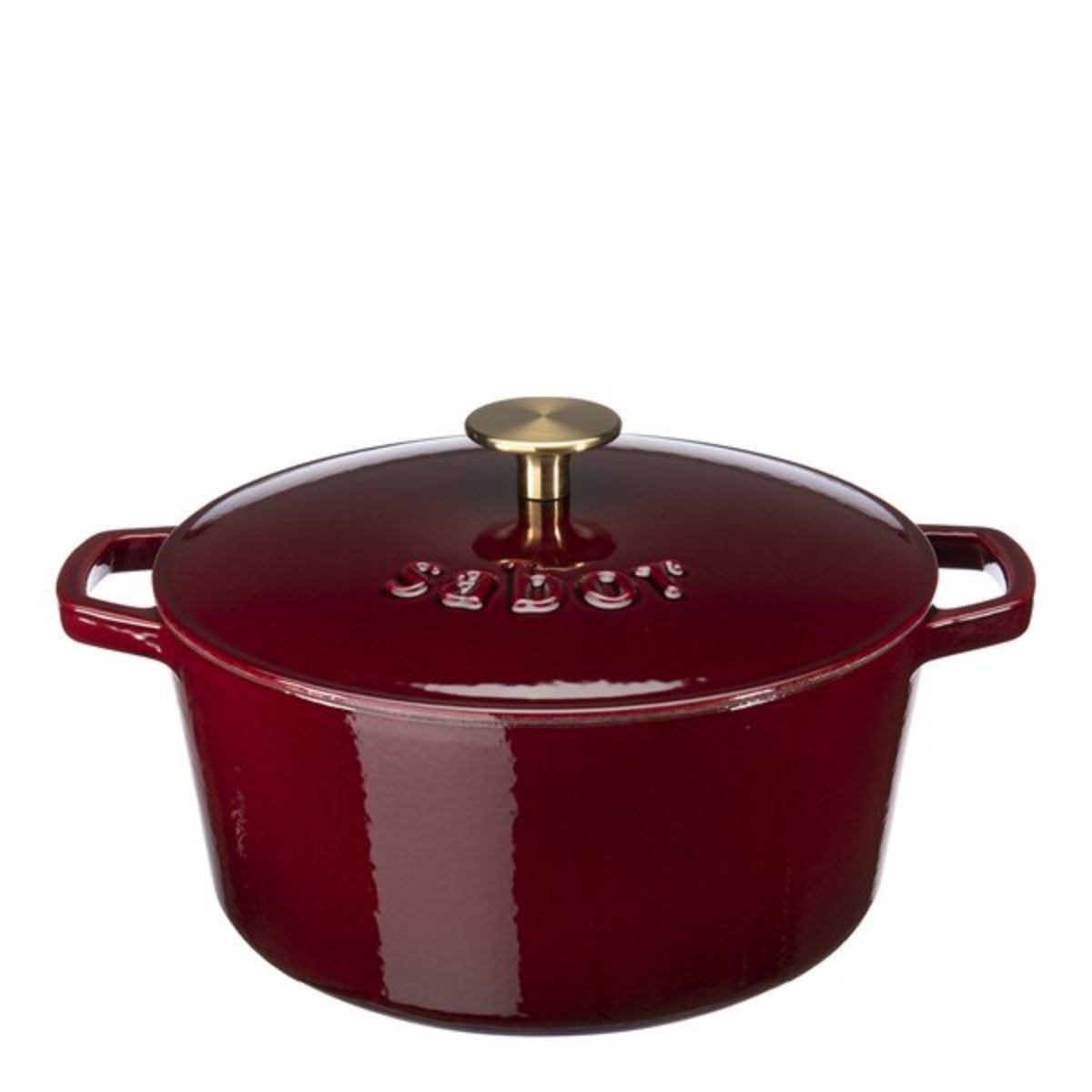 Produktbilde av Sabor Classic støpejernsgryte 4,4 liter - Zinfandel